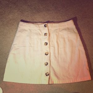 Corduroy skirt